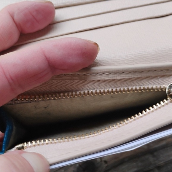 Furla Dark Turquoise Snap Wallet Beautiful Condition - Picture 4 of 5